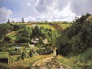 Pang plans scenery Schwarz Camille Pissarro